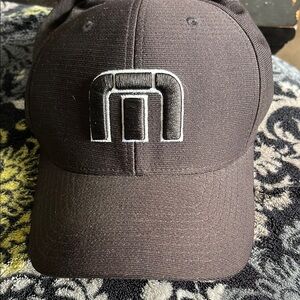 Black Cap with Embroidered Logo